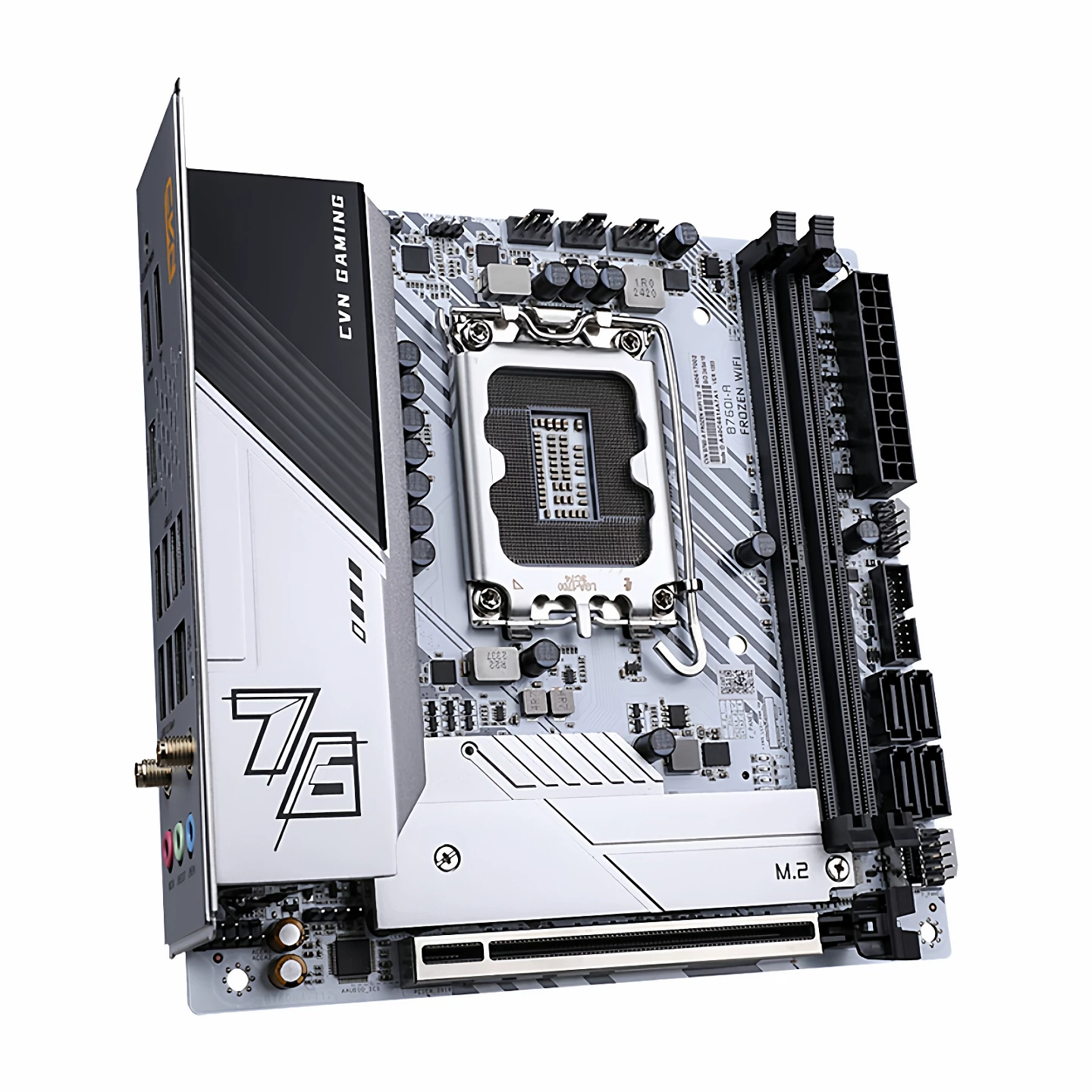 Цветная h610itx мини 12 поколение 17x17 настольный компьютер nas маленькая материнская плата CPU набор b760i