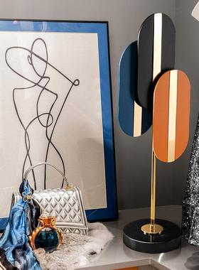 北欧轻奢摆件客厅玄关柜酒柜办公室样板间现代艺术创意家居装饰品