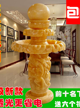 开业新款招财球转运球流水喷泉室内摆件石材工艺品家居现代风水球