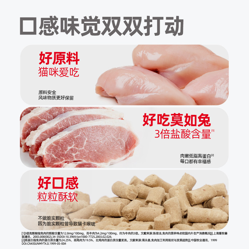 小蛮蛮有崽主食冻干鸡肉兔肉配方宠物冻干成猫幼猫冻干250g,淘宝优惠券,粉丝福利购,淘宝优惠卷