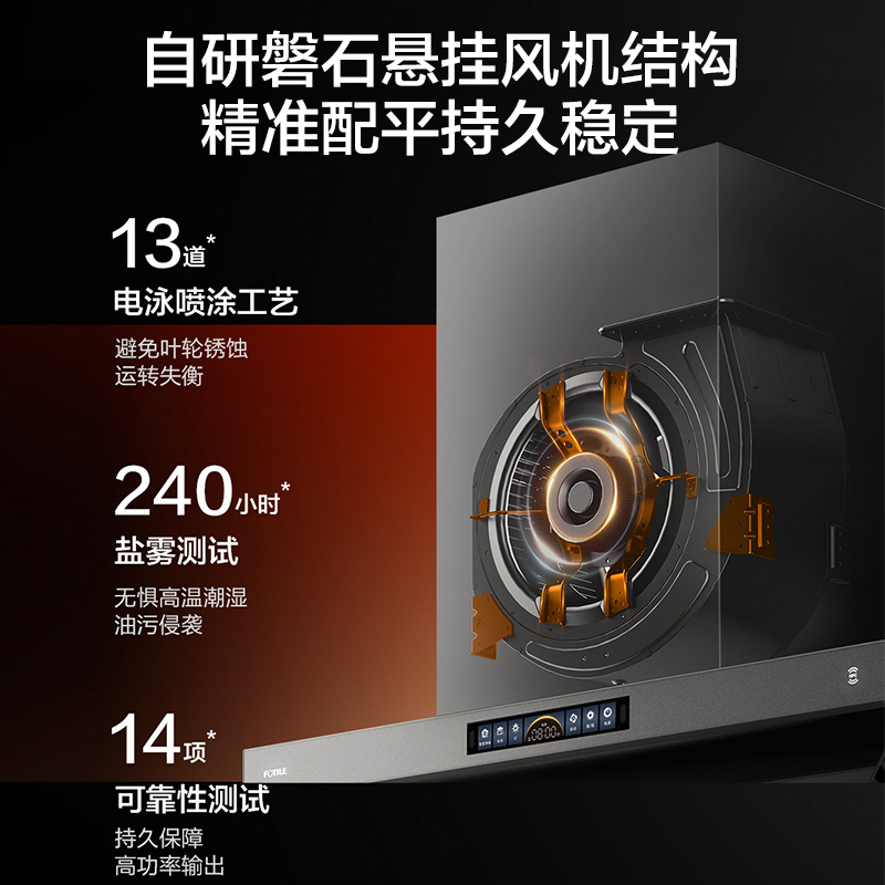 [新品]方太V10吸油烟机家用厨房顶侧一体变频抽油烟机官方旗舰店