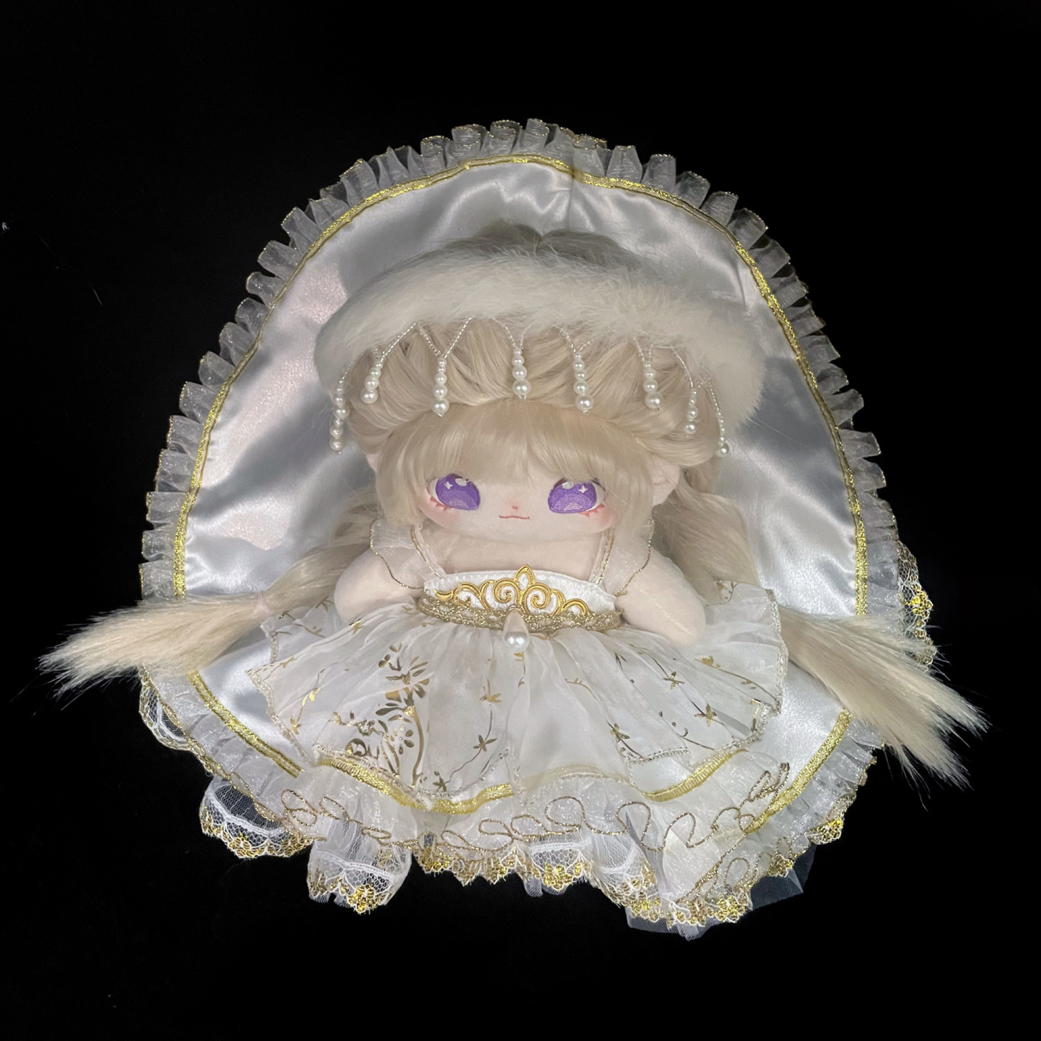 20cm棉花娃娃衣服古风套装娃衣20cm娃衣现货无属性可爱娃衣 - 图3