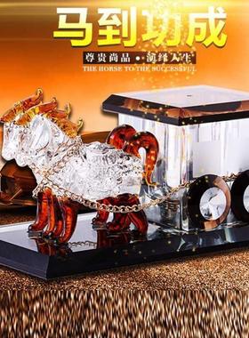 玻璃工艺品摆件水晶小动