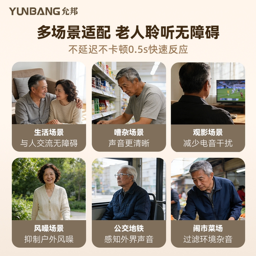 助听器老人专用耳聋耳背中老年耳背式中重度声音放大器旗舰店正品 - 图2