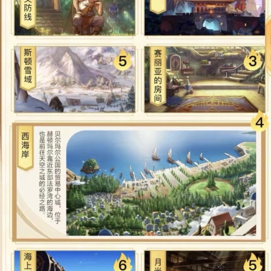 DNF手游地下城与勇士手游集卡设定集活动蓝色光环阿拉德设定集卡