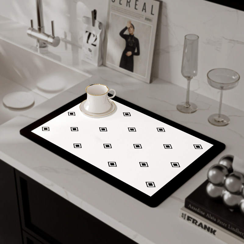 厨房台面沥水垫餐桌面吸水垫餐具碗盘餐垫灶台水槽洗碗防烫置物垫,淘宝优惠券,粉丝福利购,淘宝优惠卷