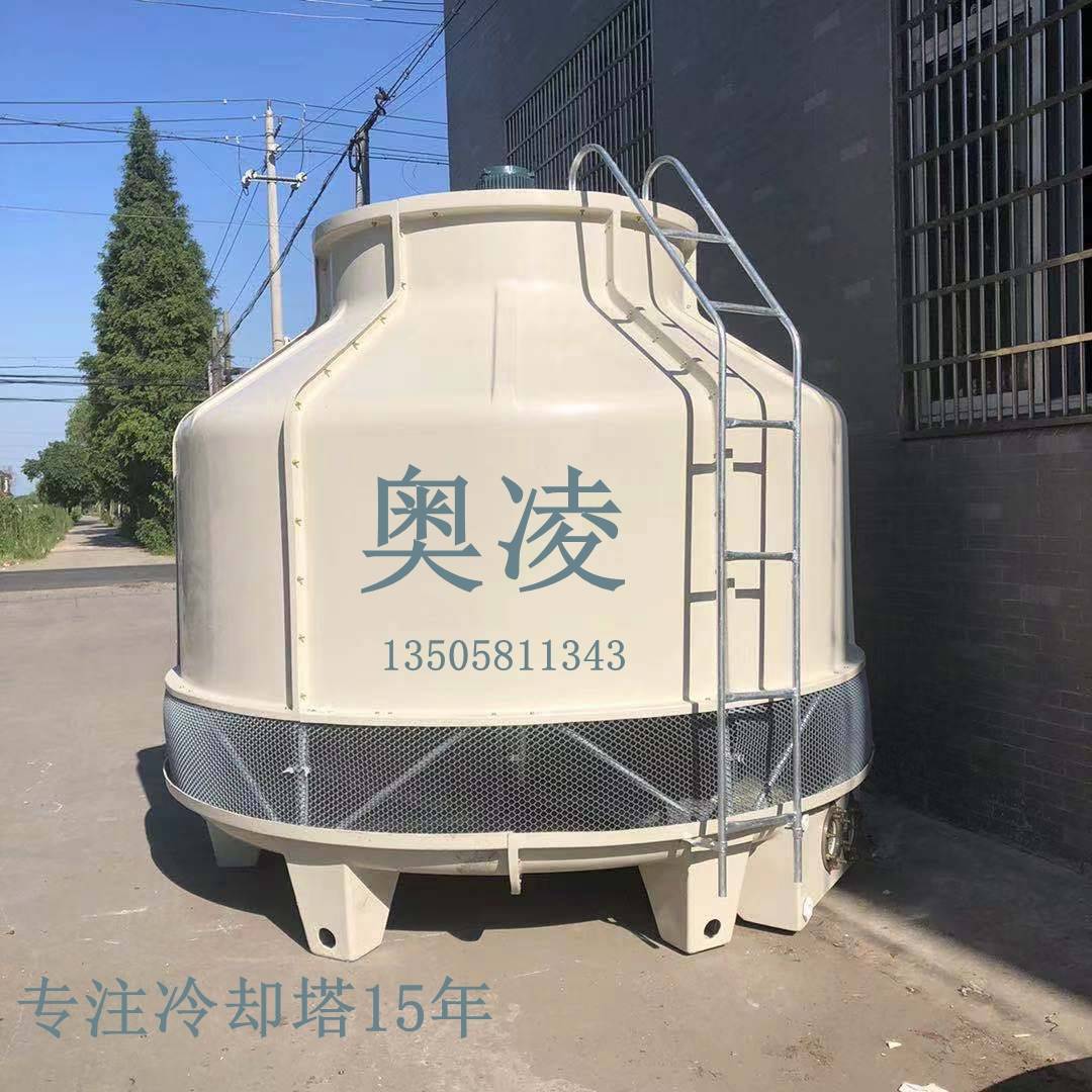 新款冷却塔大小高温型冷却水塔玻璃钢冷却塔100T冷却水塔工业水塔 - 图0