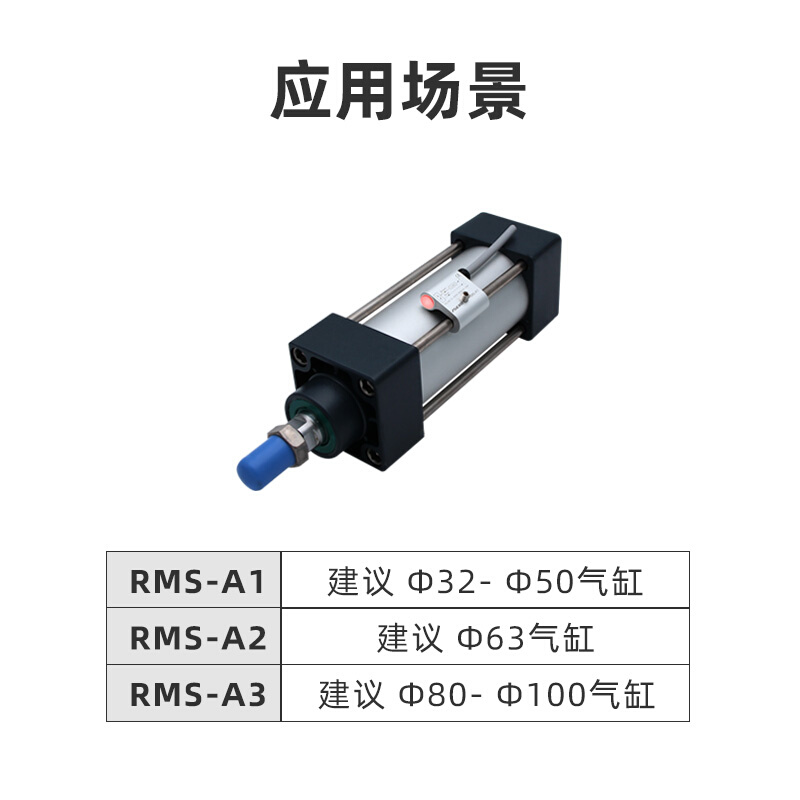 磁性开关SC气缸感应器RMS A1 A2 A3 CS1 A U F爱柯ASICKO亚德客-图2