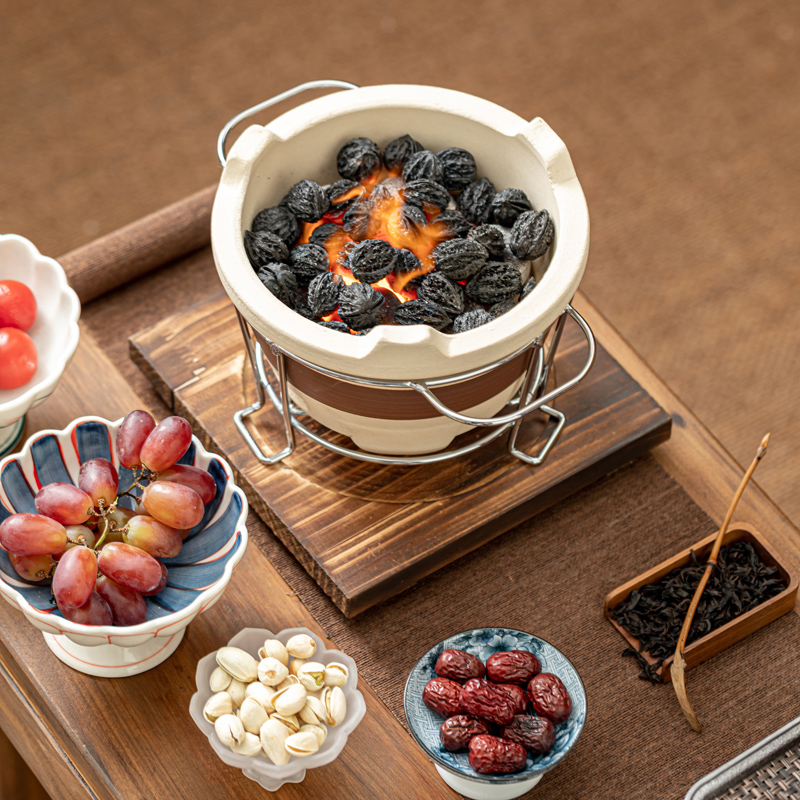 BBQ stove charcoal stove edge stove ceramic