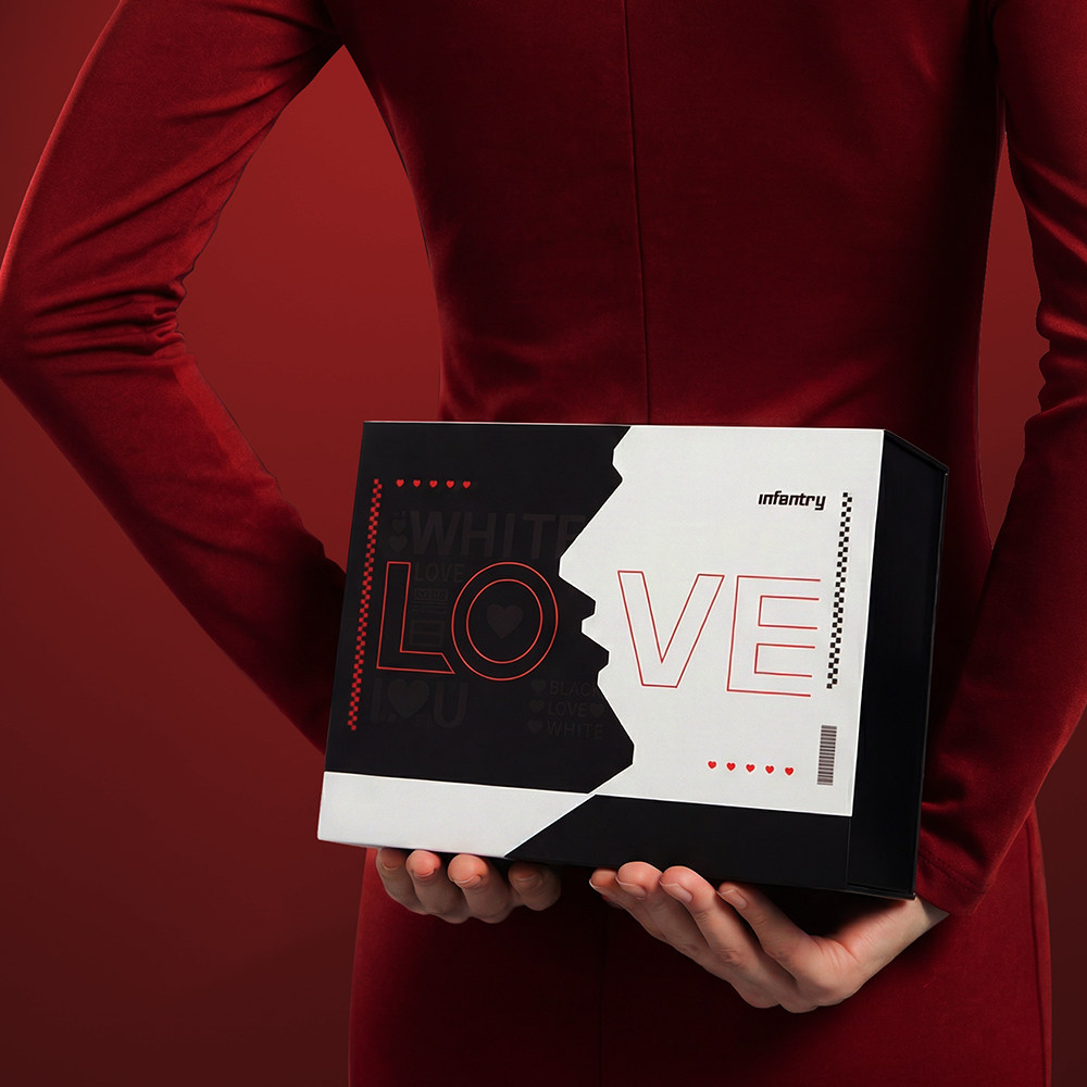 Infantry鹰轰黑骑士手表男款时尚百搭防水钢带石英男表生日礼物