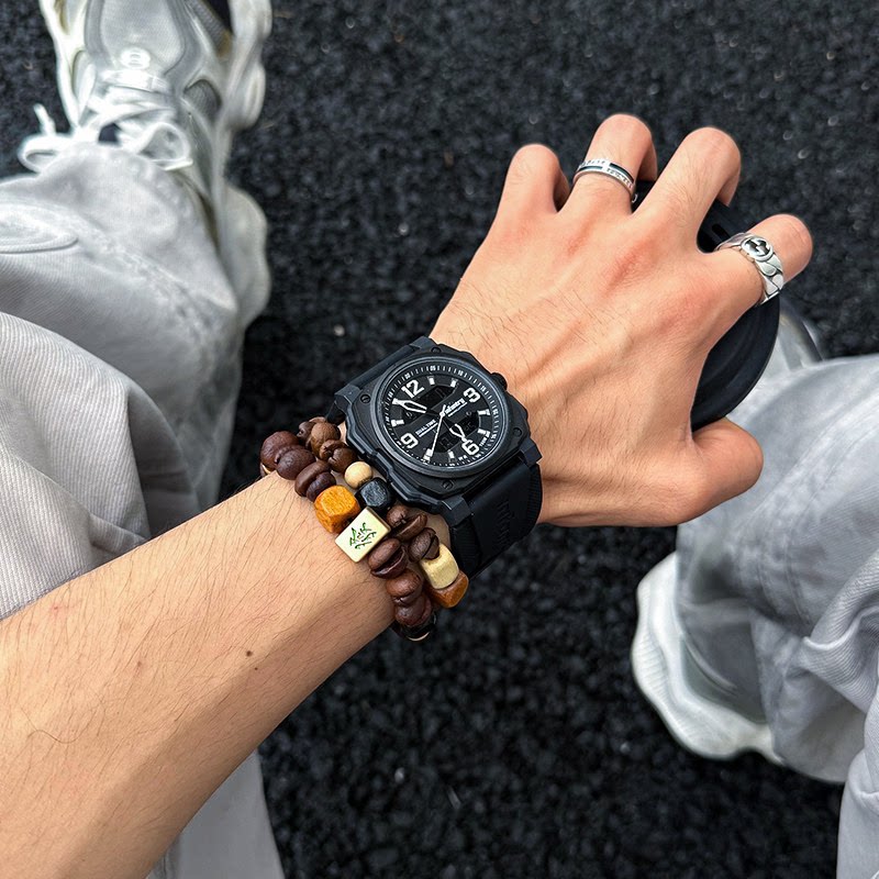 Infantry鹰轰官方旗舰店鹰轰黑武士男士手表时尚双显手表生日礼物