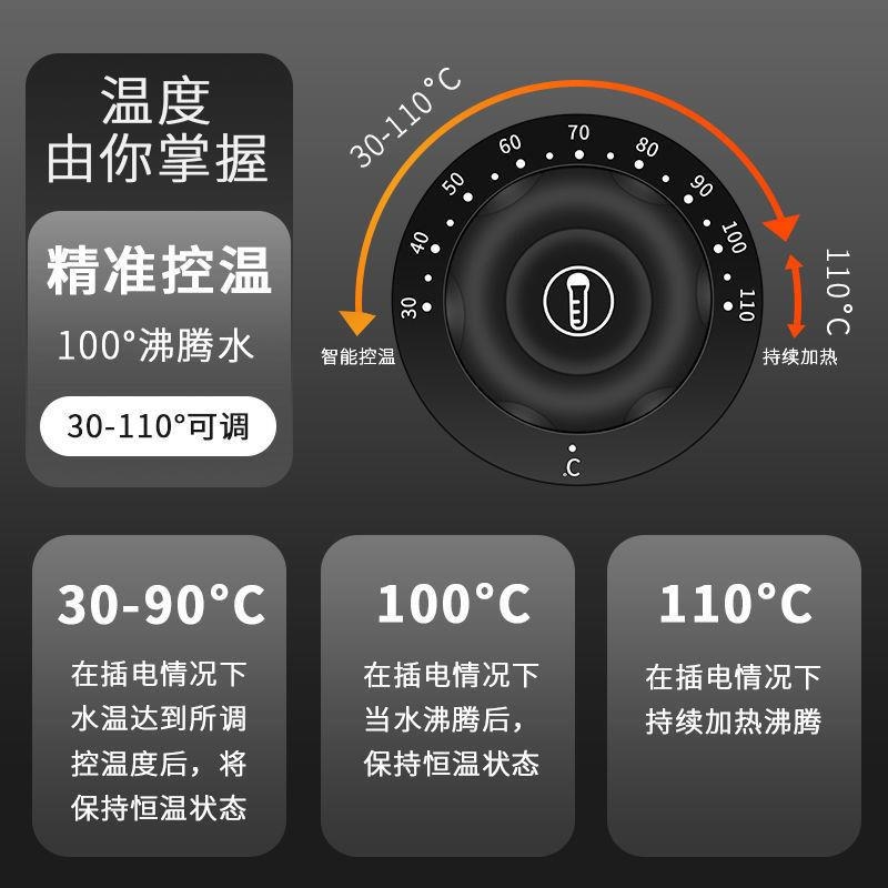 不锈钢电热开水桶电烧水桶热水桶器大容量坐月子煲水桶自动跳保温 - 图0