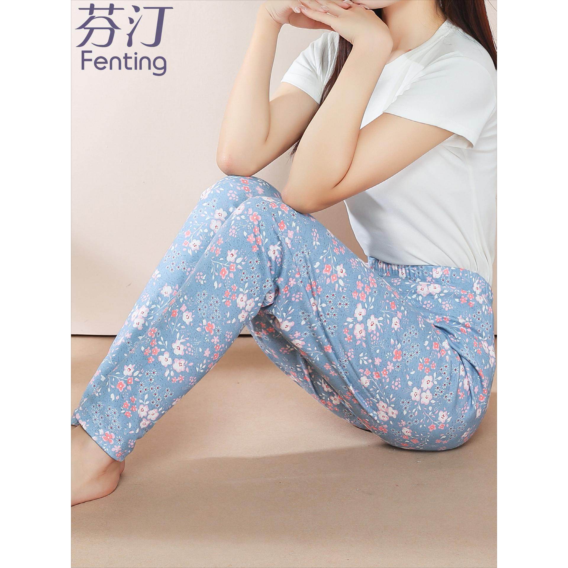 纯棉加长秋裤女高个子大码薄款保暖裤加肥加大衬裤高腰宽松打底裤,淘宝优惠券,粉丝福利购,淘宝优惠卷