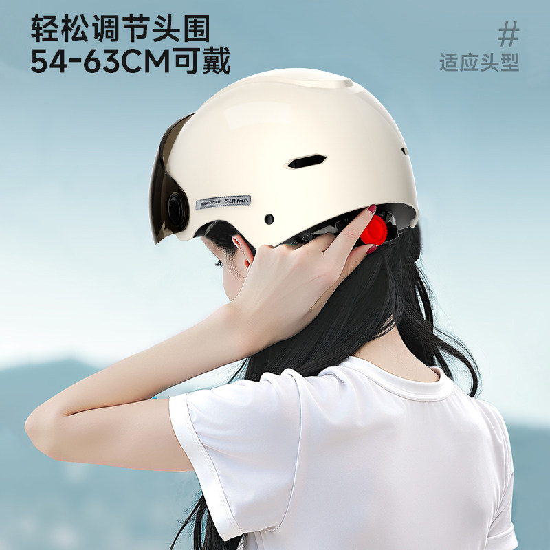 Xinri 3C helmet is lightweight, breathable and not stuffy