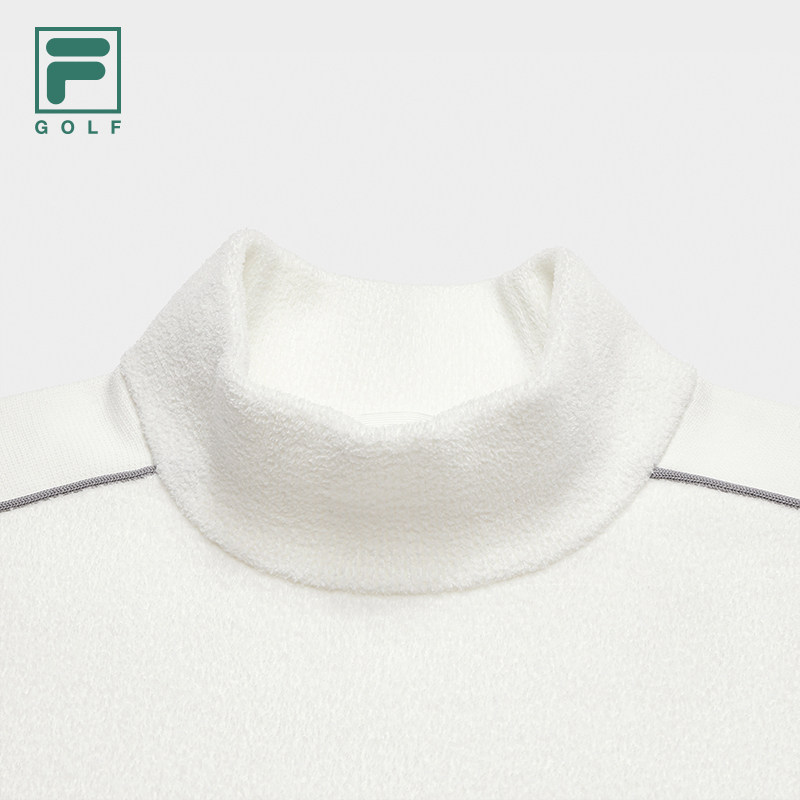 FILA斐乐高尔夫商务运动系列宽松圆领毛衣女士休闲基础编织衫,淘宝优惠券,粉丝福利购,淘宝优惠卷