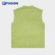 FILA FUSION Fila trendy sweater knitted women's sweater 2023 fashion winter casual loose sweater vest
