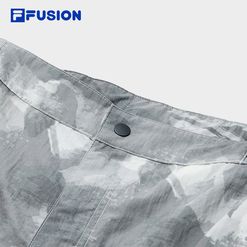 FILA FUSION斐乐潮牌梭织长裤男2025夏季新款时尚休闲宽松工装裤,淘宝优惠券,粉丝福利购,淘宝优惠卷