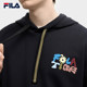 ເສື້ອຢືດ hooded ຄູ່ຜົວເມຍ FILA