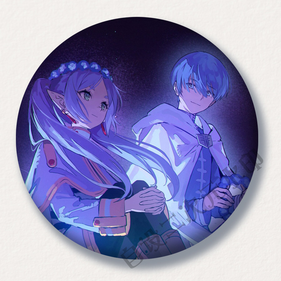 葬送的芙莉莲辛美尔菲伦胸针动漫周边谷子吧唧胸徽章外出痛包挂件 - 图2