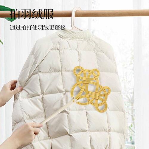 拍被子神器仿藤编家用晒被子棉被拍打器晒被羽绒服蓬松拍子除尘掸 - 图2