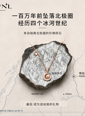 把心意戴在身边｜M陨石女士项链