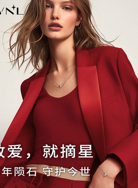 AWNL霖奈北欧M陨石小飞机项链