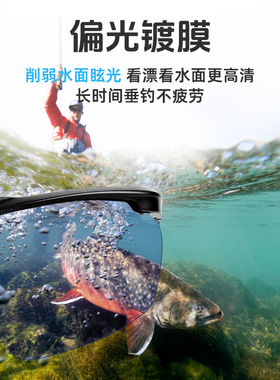 Vozapow沃飒钓鱼眼镜防水面眩光