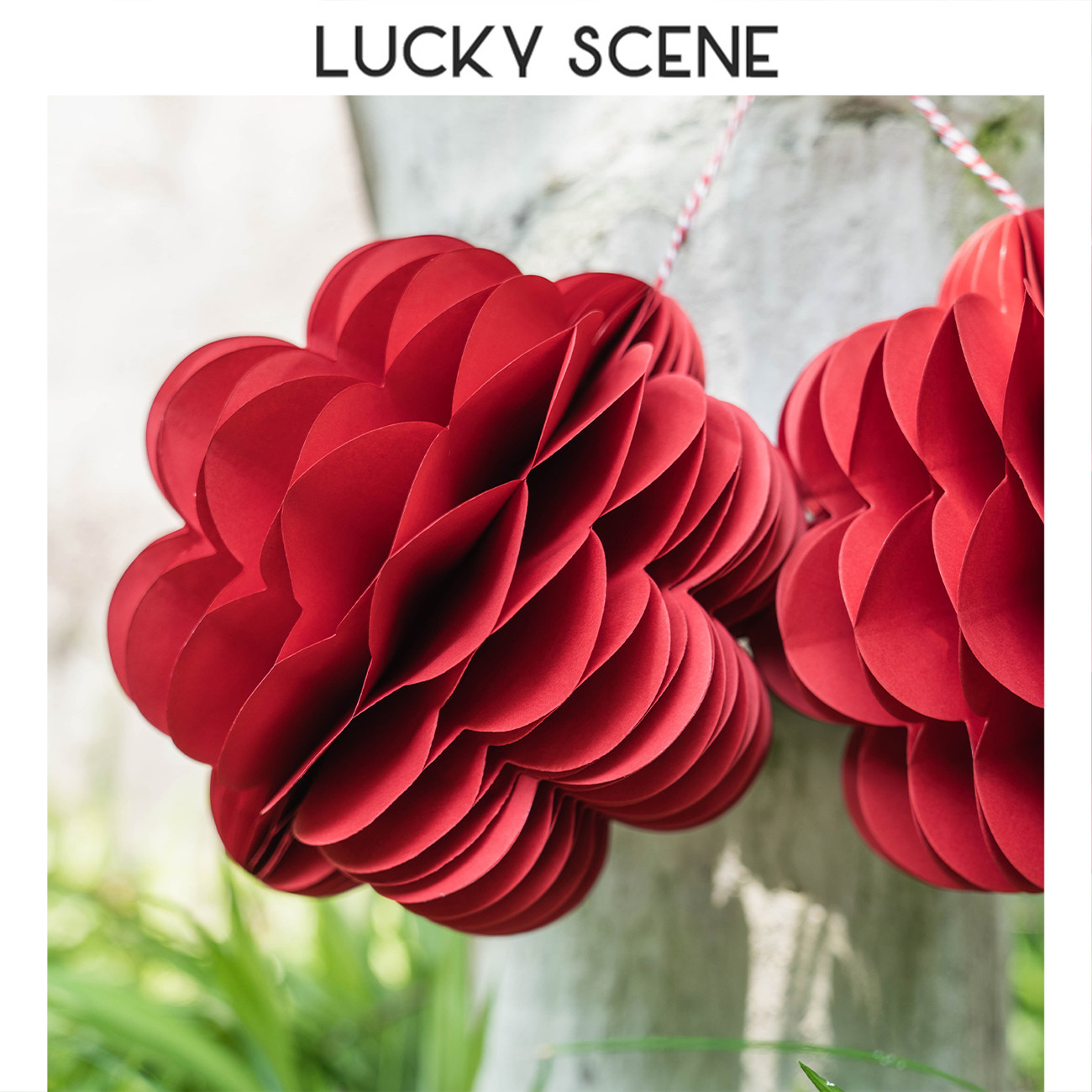 恋恋喜日四叶草蜂窝球装饰婚房婚礼婚庆红色纸灯笼挂饰店铺橱窗,淘宝优惠券,粉丝福利购,淘宝优惠卷