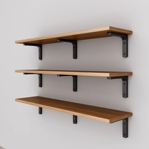 Wall Shelve Wall Bookshelves Wall-mounted Wooden Boards Lined Solid Wood Partial Laminate Suspended Partition Wall Panels Wall Objects Panels