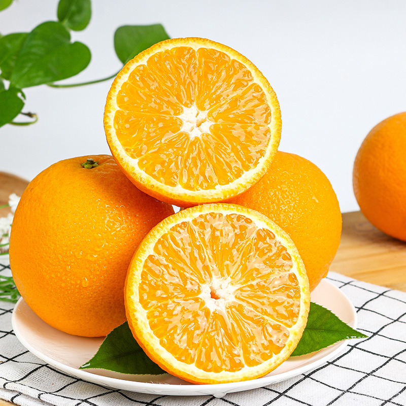 纽荷尔脐橙2斤新鲜水果酸甜爽口 - 图0