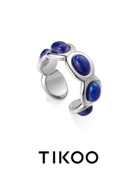 TIKOO天然石戒指简约原创