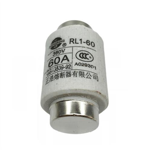 熔正陶瓷熔断器RL1-60螺旋式熔芯20A25A30A40A50A60A保险丝管380V-图2