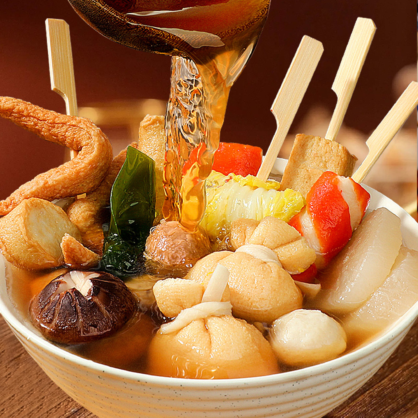 Laurel Crown Oden Soup Packet 1kg Commercial Pack