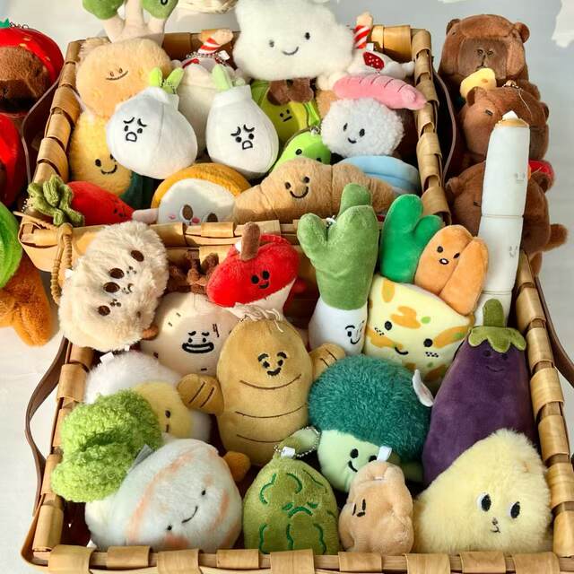 ອາຫານຜັກງາມ plush toy ຂອງຂວັນຂະຫນາດນ້ອຍຂອງເດັກນ້ອຍ