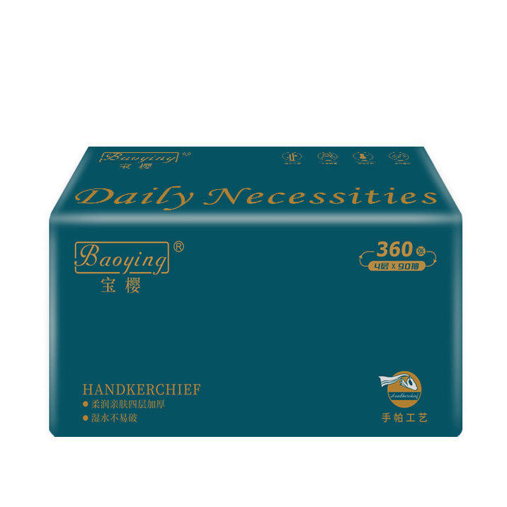 360张60大包抽纸纸巾餐巾纸家用实惠装整箱卫生纸擦手纸抽