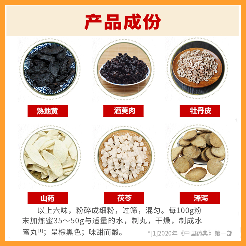 北京同仁堂六味地黄丸男士补肾固精强肾滋阴药调理六位胶囊旗舰店