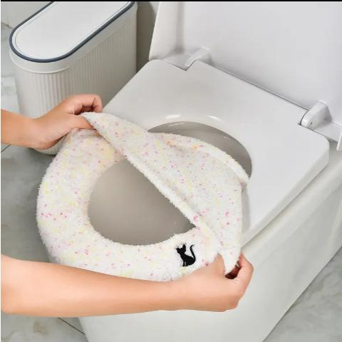 【新人优惠5元】 加厚马桶垫四季通用家用马桶坐垫冬季马桶垫子 - 图0