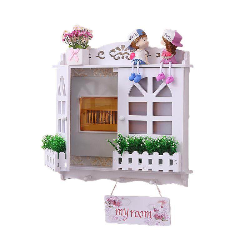 电表箱装饰画 画免打孔弱电闸配电箱遮挡箱多媒体空开 关盒子创意 - 图3