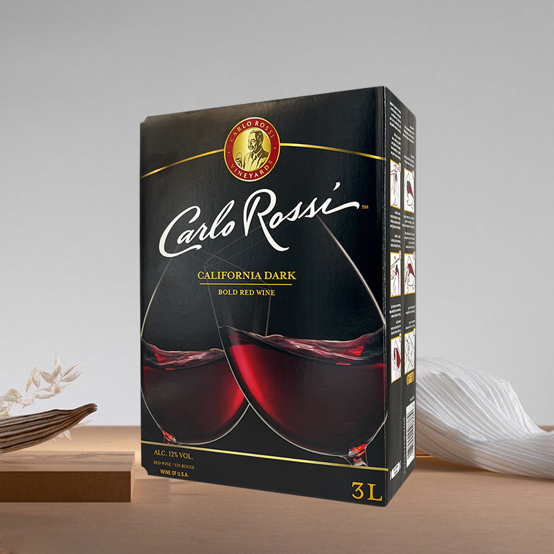 美国加州乐事3L红酒柔顺红葡萄酒盒装干红原瓶进口洋酒聚会畅饮,淘宝优惠券,粉丝福利购,淘宝优惠卷