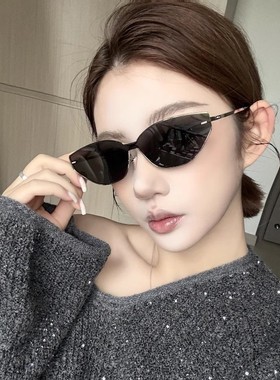 SG GM2025新款港式老钱风设计墨镜女高品质防紫外线时尚太阳眼镜