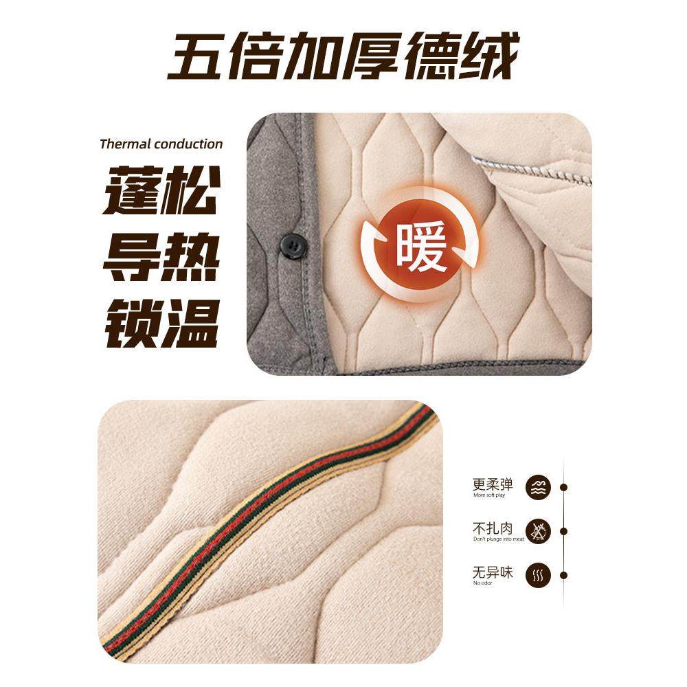 中老年男士棉服德绒保暖男款棉袄棉裤套装爸爸爷爷棉衣居家服睡衣,淘宝优惠券,粉丝福利购,淘宝优惠卷