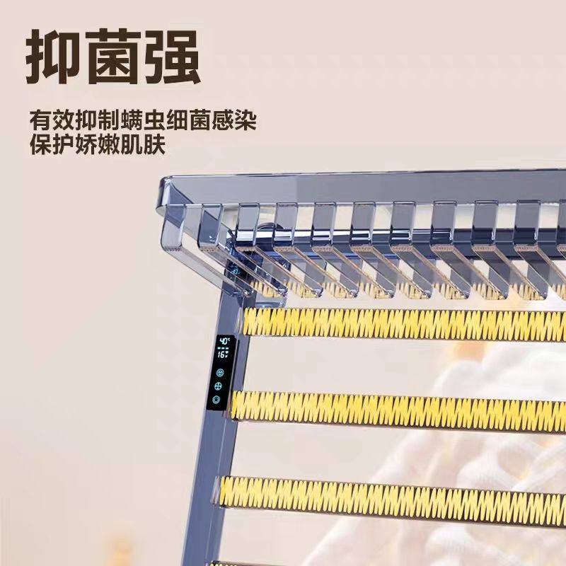 百悍吸盘电热毛巾架卫生间烘干架加热电热式电热架浴巾架免打孔,淘宝优惠券,粉丝福利购,淘宝优惠卷