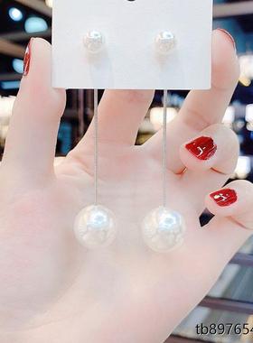 珍珠耳钉2025年新款潮流