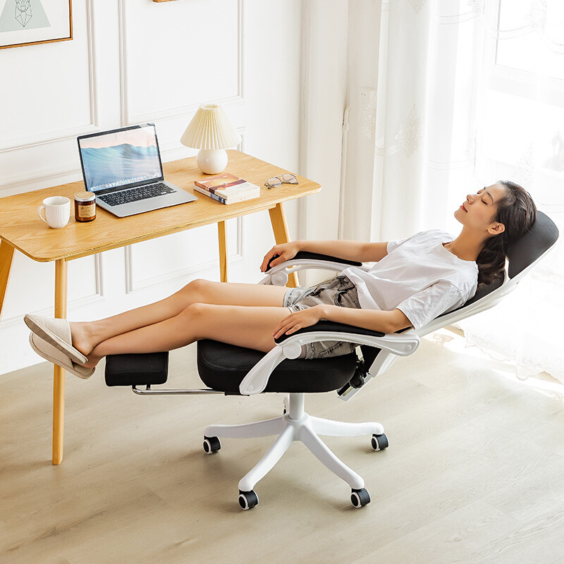 办公椅可躺家用人体工学椅办公室午睡椅子电竞座椅舒适久坐电脑椅 - 图0