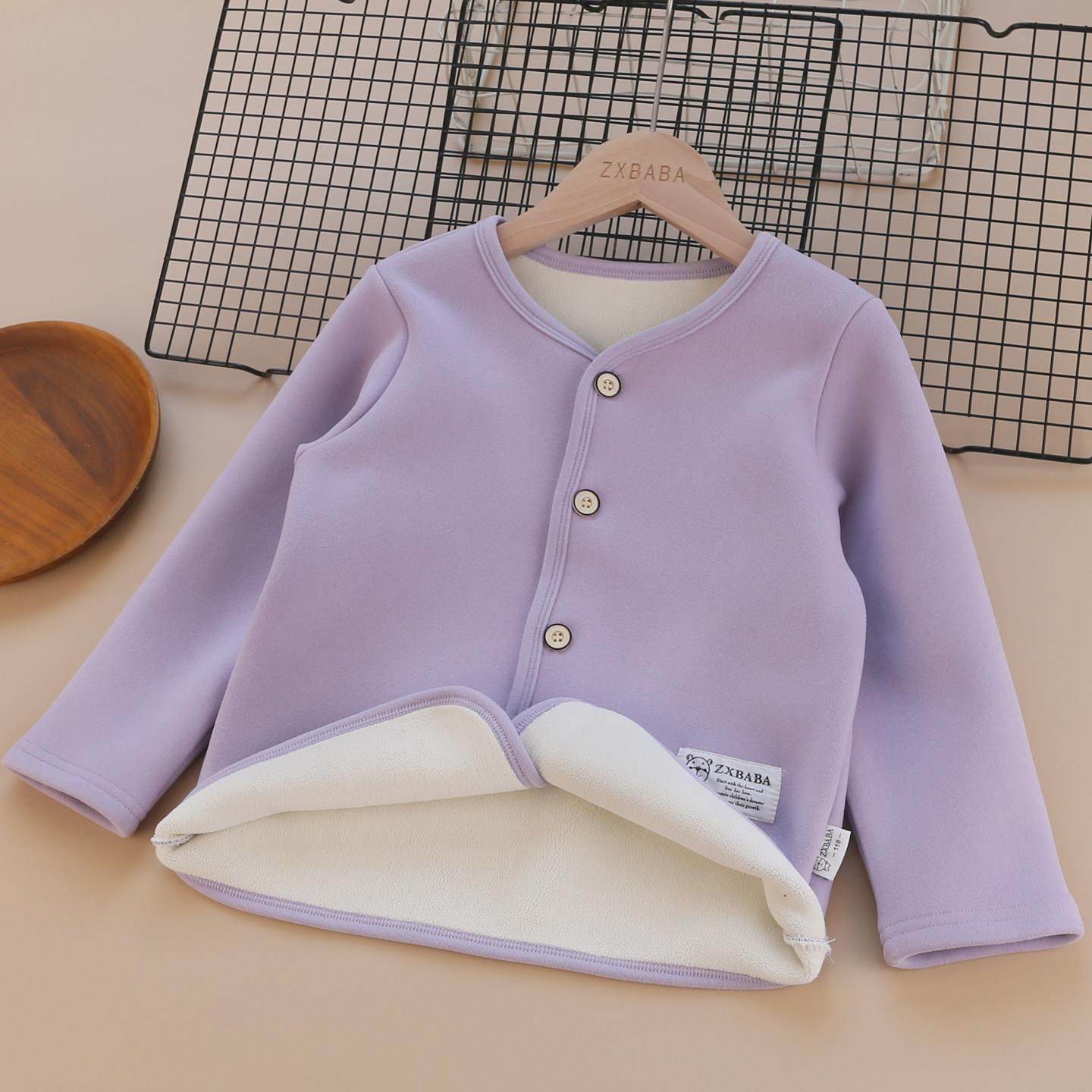 校服神器儿童加绒加厚开衫小外套男女童内搭保暖德绒棉袄学生上衣,淘宝优惠券,粉丝福利购,淘宝优惠卷