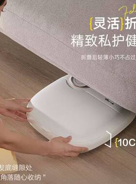 小熊可折叠泡脚桶便携家用恒温加热儿童泡脚盆养生按摩足浴洗脚盆