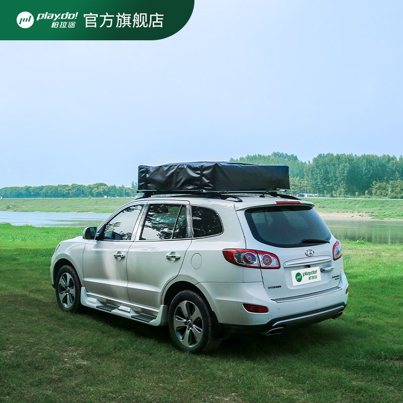 柏拉途车顶帐篷软顶大空间便携折叠户外露营防风雨车载suv自驾游-图2