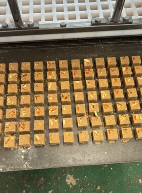 福通自动化生产陈皮红糖块机器压力厚薄可调陈皮姜糖块成型设备