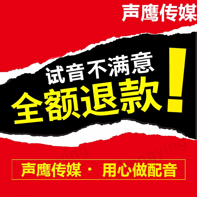 专业配音男声女声企业宣传片专题旁白外籍英文小语种视频录音服务 - 图2