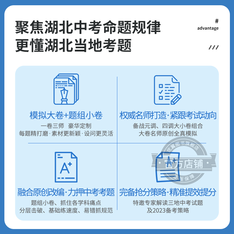 2024新版优翼新领程【湖北】中考抢分卷初中数学语文英语道德与法治物理化学历史地理生物模拟卷卷九年级初三人教版湖北专用9年级 - 图0